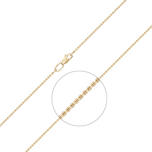 

Цепочка из желтого золота 65 см PLATINA jewelry 21-0813-030-1130-17, 21-0813-030-1130-17