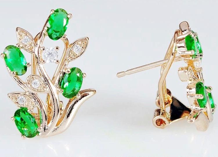 

Серьги из ювелирного сплава Lotus Jewelry 3037E-14Gcz, фианит, 3037E-14Gcz