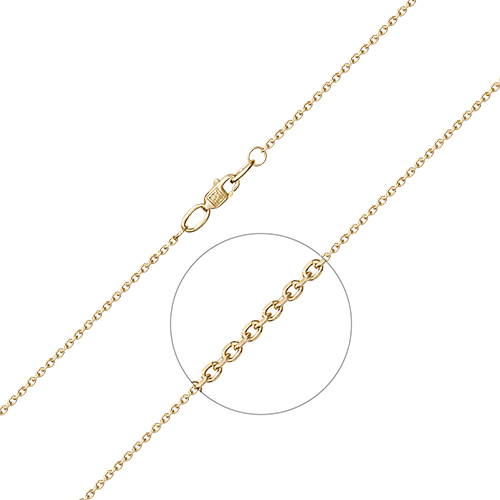 

Цепочка из желтого золота 50 см PLATINA jewelry 21-0813-040-1130-17, 21-0813-040-1130-17_p