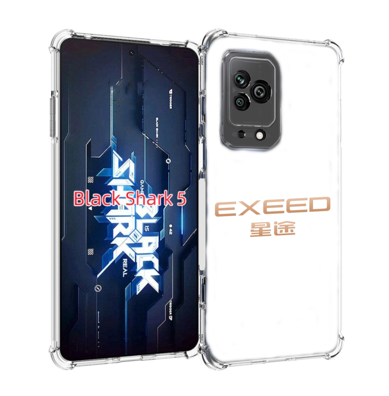 

Чехол MyPads exeed эксид 2 для Xiaomi Black Shark 5, Прозрачный, Tocco