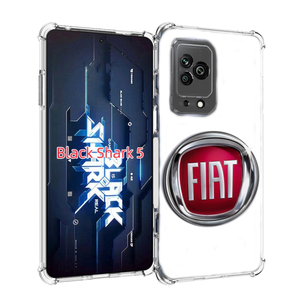 

Чехол MyPads fiat-фиат мужской для Xiaomi Black Shark 5, Прозрачный, Tocco