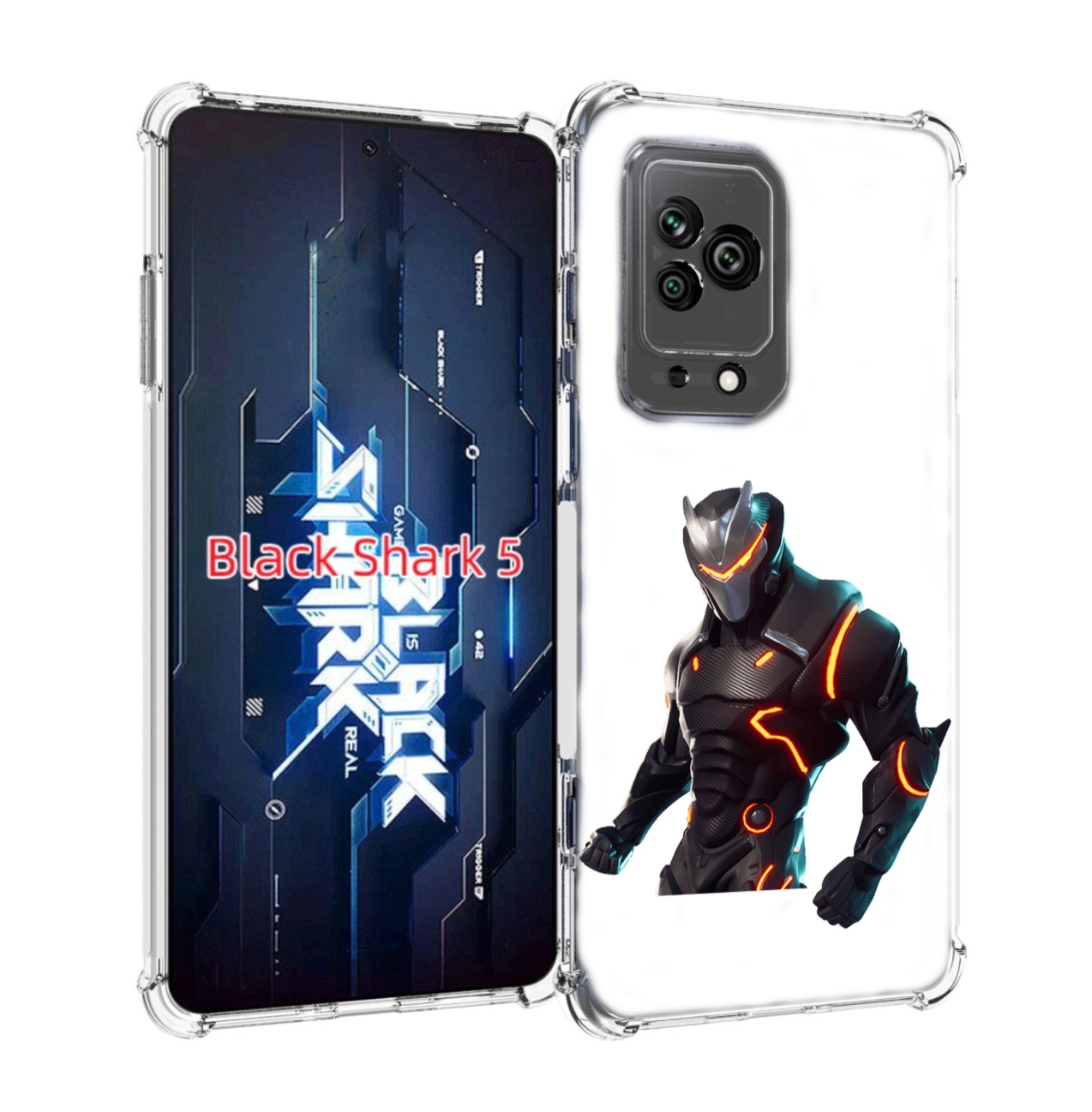 

Чехол MyPads fortnite-1 для Xiaomi Black Shark 5, Прозрачный, Tocco