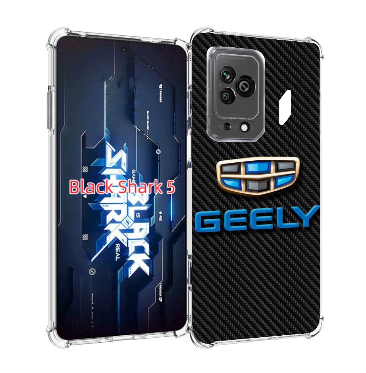 

Чехол MyPads geely джили 1 для Xiaomi Black Shark 5, Прозрачный, Tocco