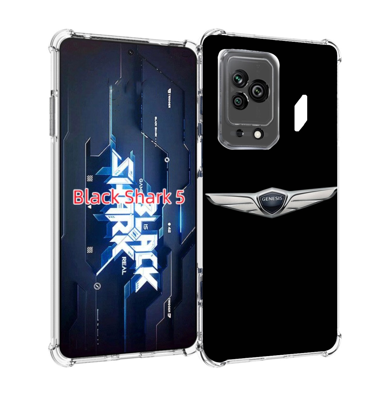 

Чехол MyPads genesis-дженезис-1 мужской для Xiaomi Black Shark 5, Прозрачный, Tocco