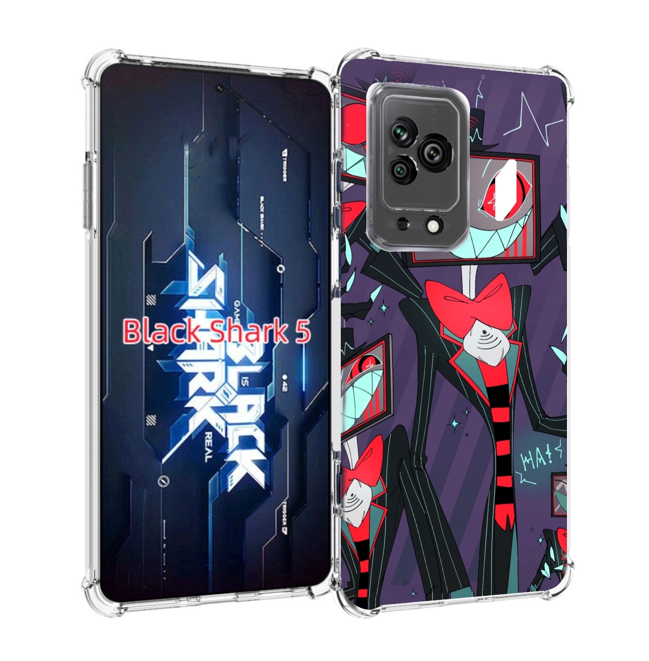 

Чехол MyPads hazbin hotel для Xiaomi Black Shark 5, Прозрачный, Tocco