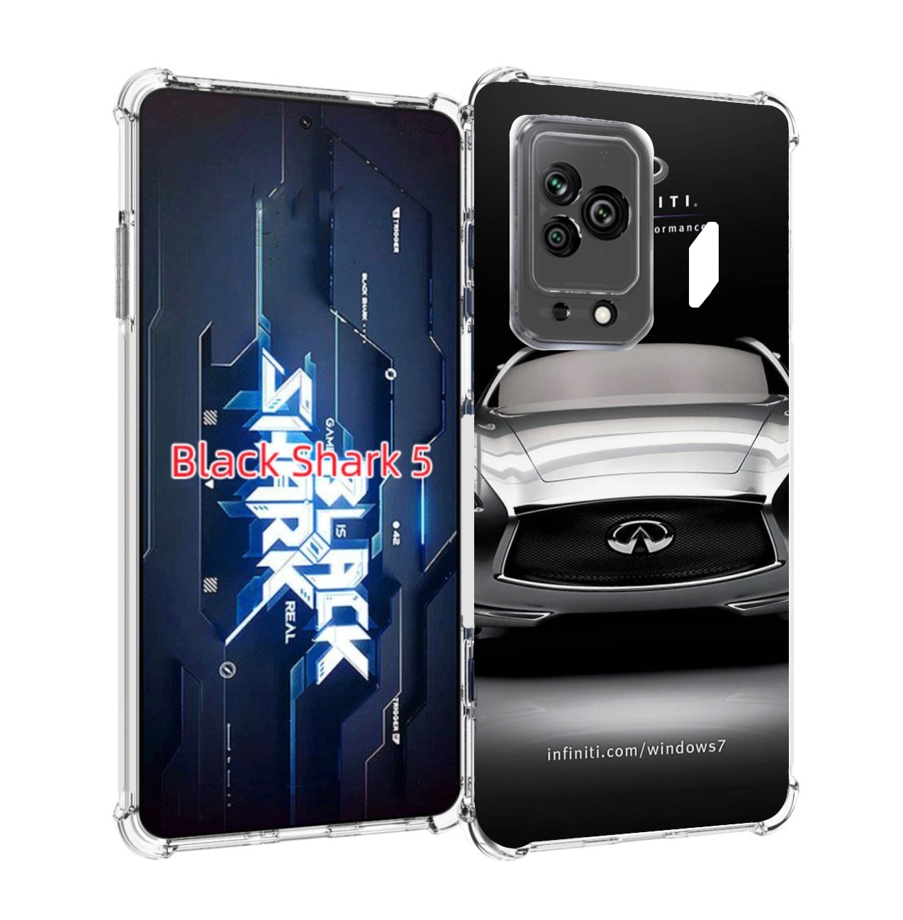 

Чехол MyPads infiniti-инфинити-1 для Xiaomi Black Shark 5, Прозрачный, Tocco