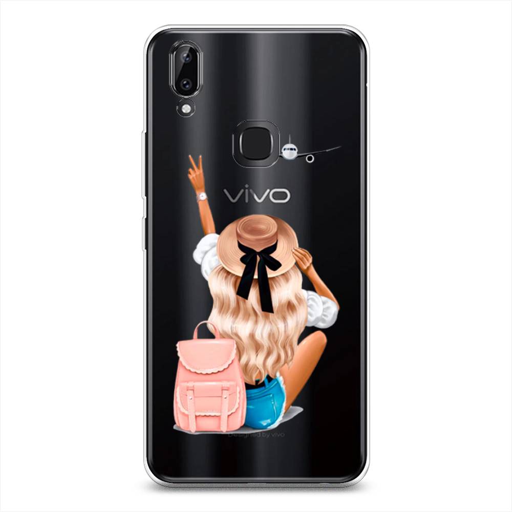 

Чехол Awog на Vivo Y85/V9 "Автостопом самолетом", Разноцветный, 260350-7