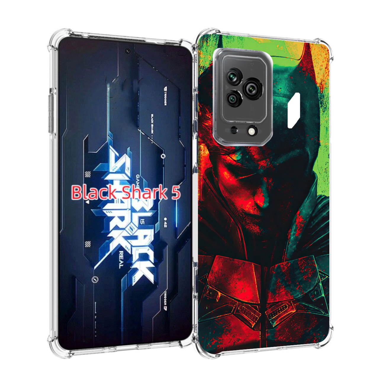 

Чехол MyPads The Batman для Xiaomi Black Shark 5, Прозрачный, Tocco