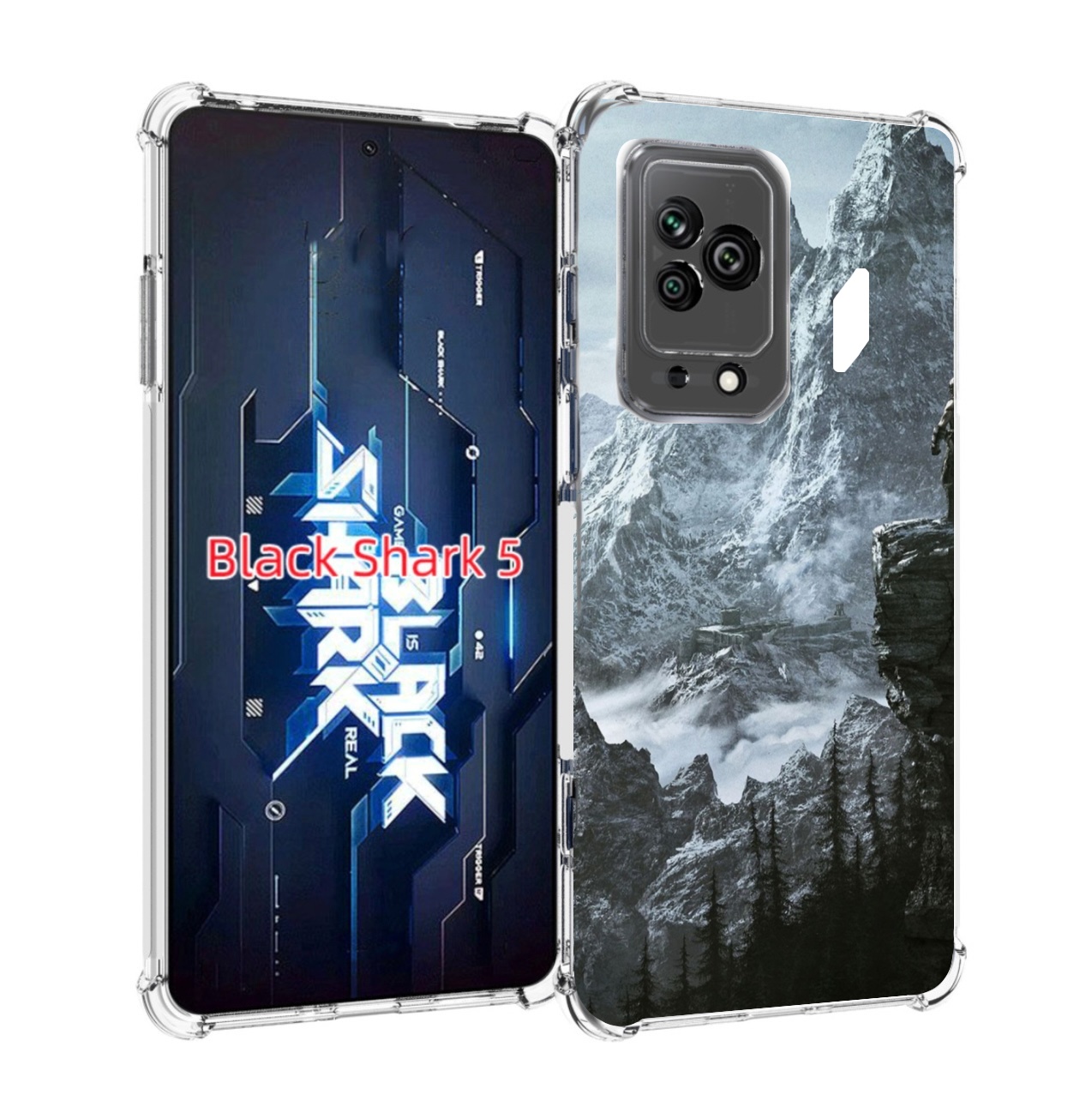 

Чехол MyPads The Elder Scrolls V Skyrim для Xiaomi Black Shark 5, Прозрачный, Tocco