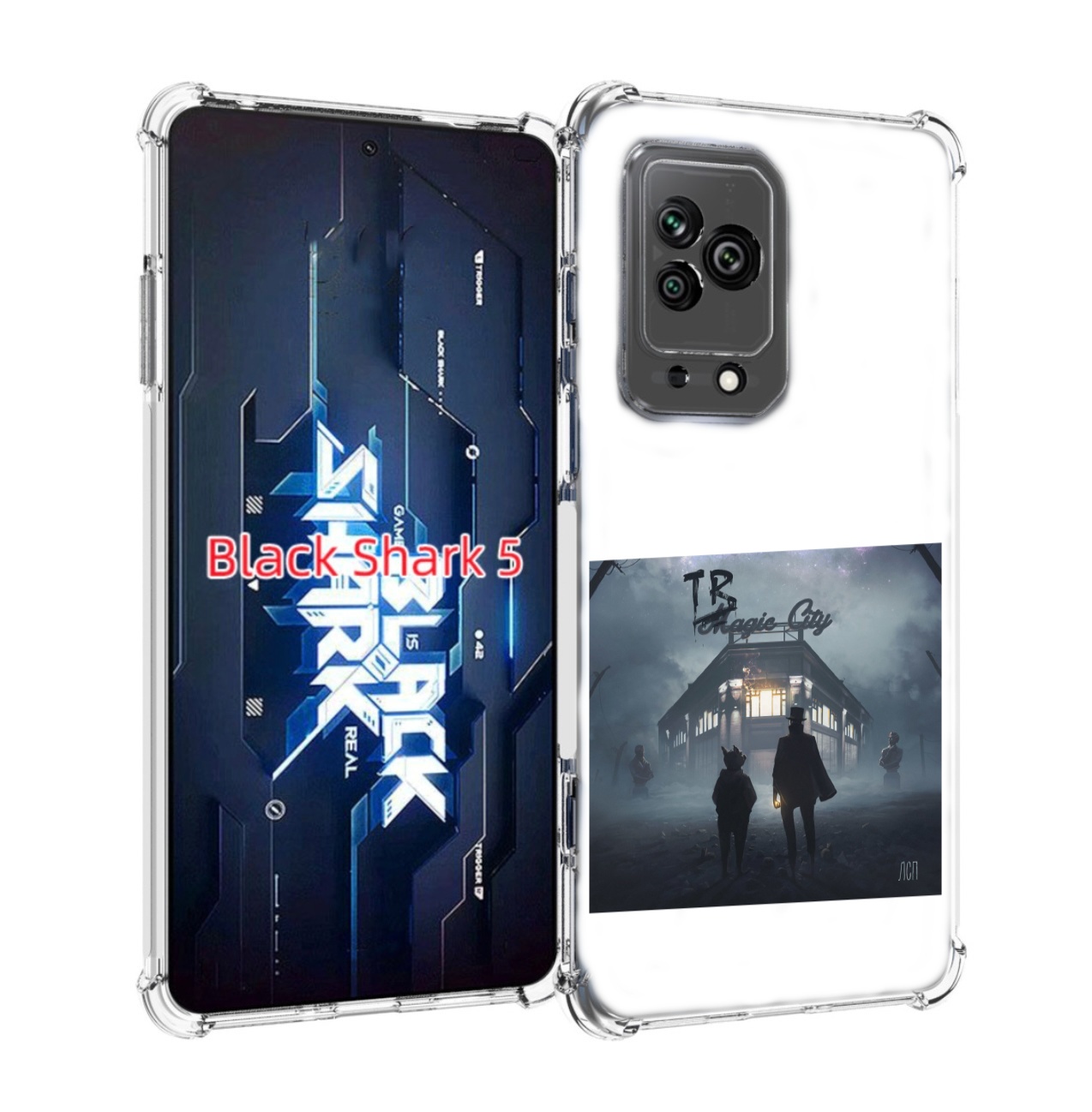 

Чехол MyPads Tragic City ЛСП для Xiaomi Black Shark 5, Прозрачный, Tocco