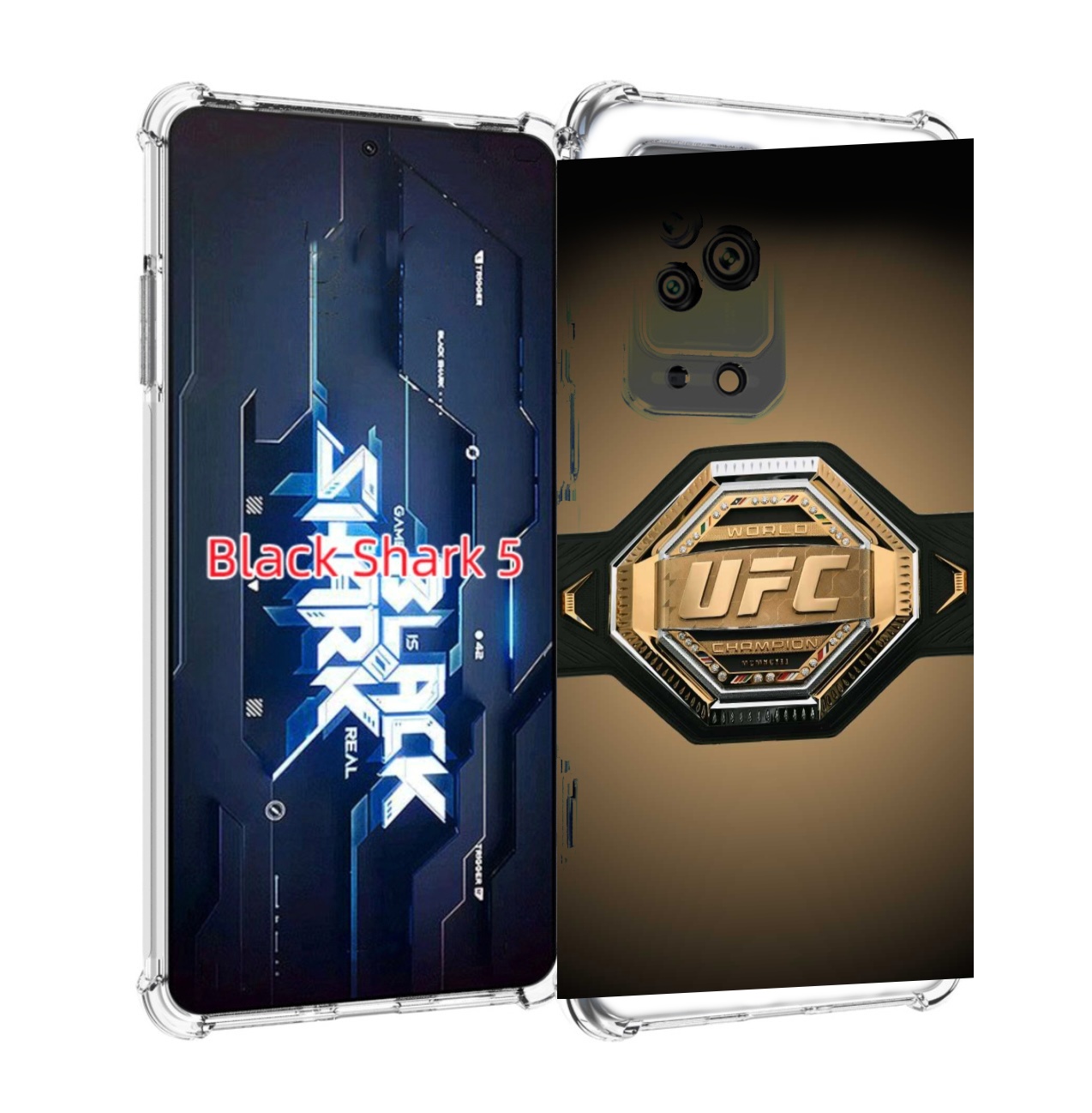 

Чехол MyPads UFC единоборства мужской для Xiaomi Black Shark 5, Прозрачный, Tocco