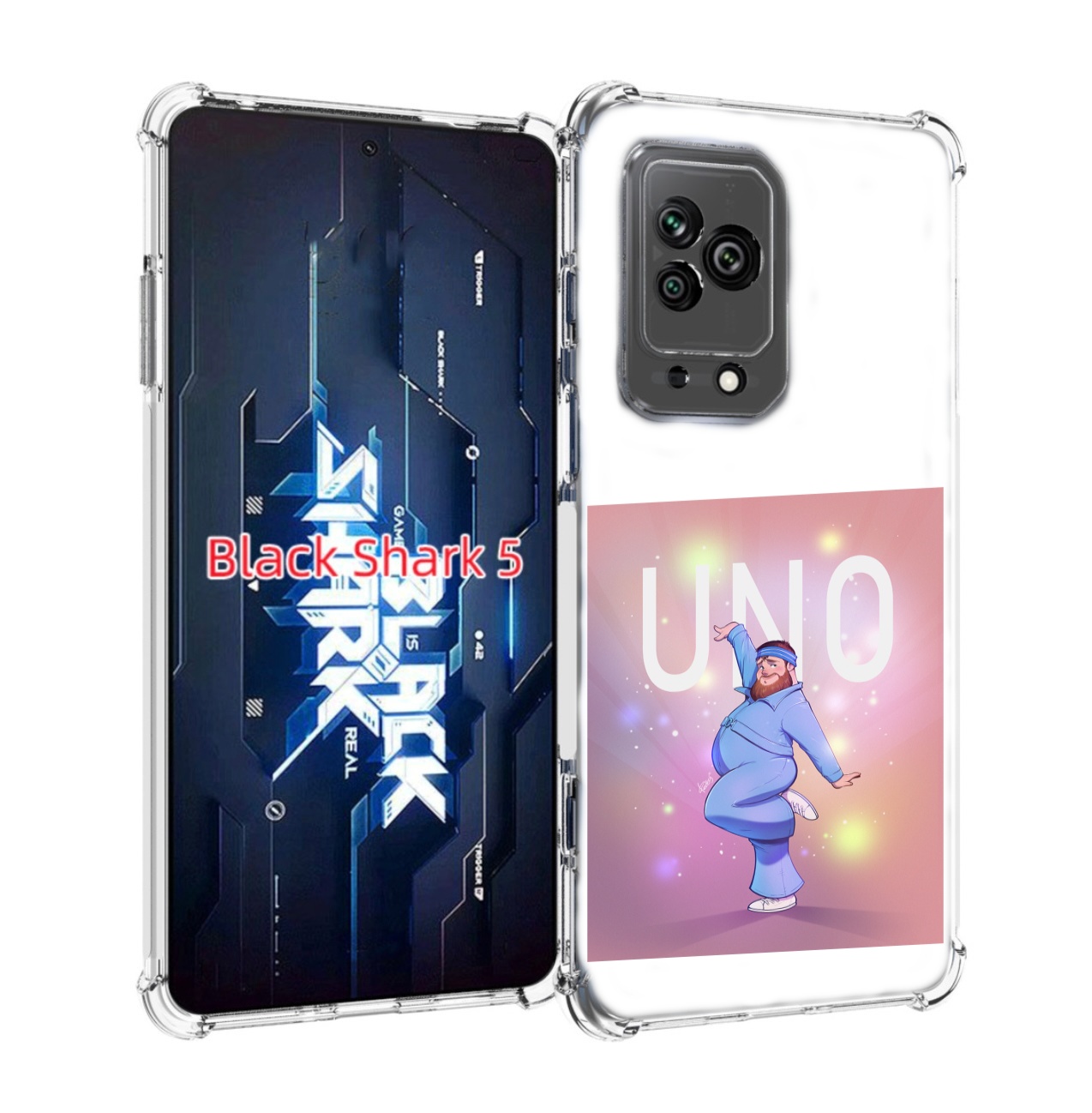 

Чехол MyPads UNO-танцор для Xiaomi Black Shark 5, Прозрачный, Tocco