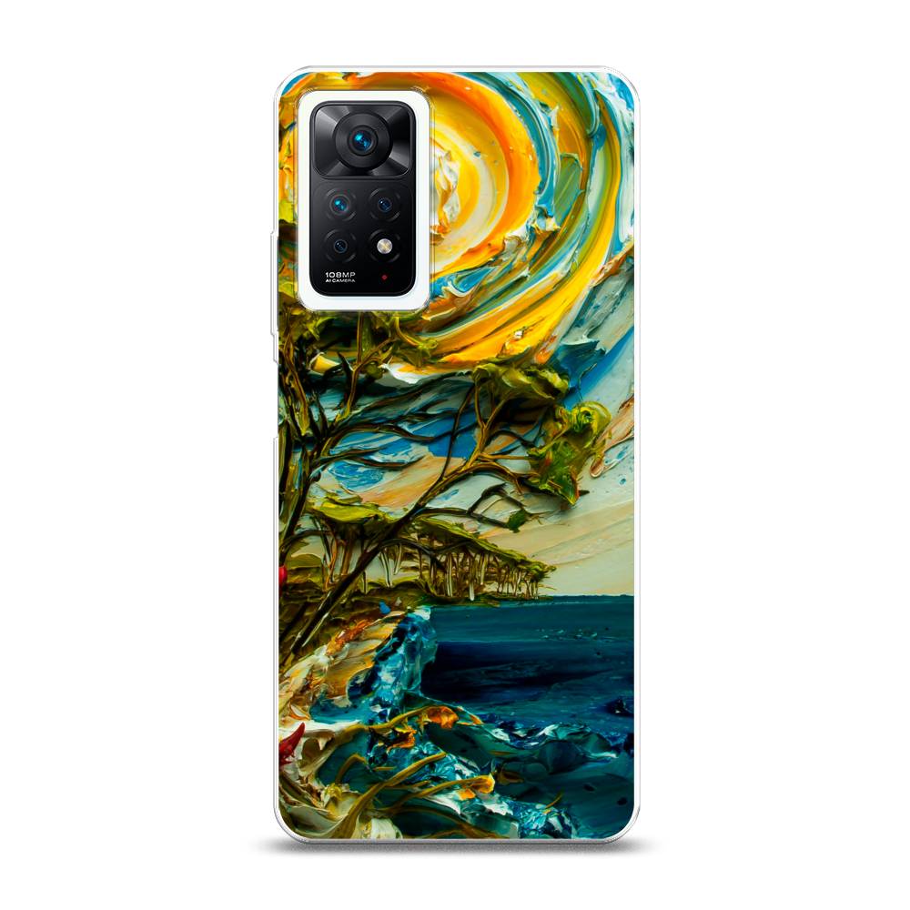 

Чехол на Xiaomi Redmi 6 Plus/6 Pro/A2 Lite "Розы графика", Желтый;синий, 312150-4