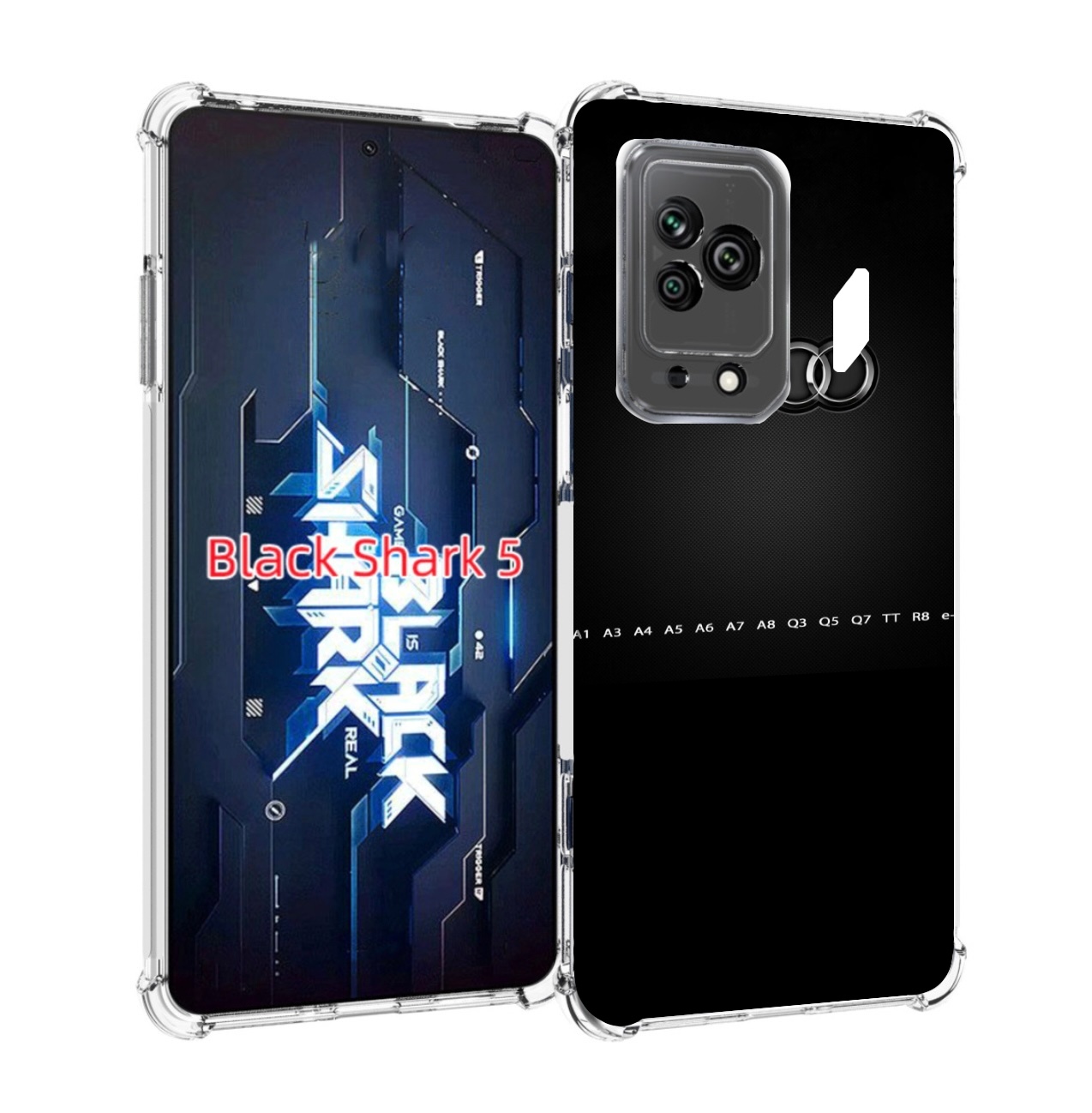 

Чехол MyPads Audi 1 мужской для Xiaomi Black Shark 5, Прозрачный, Tocco