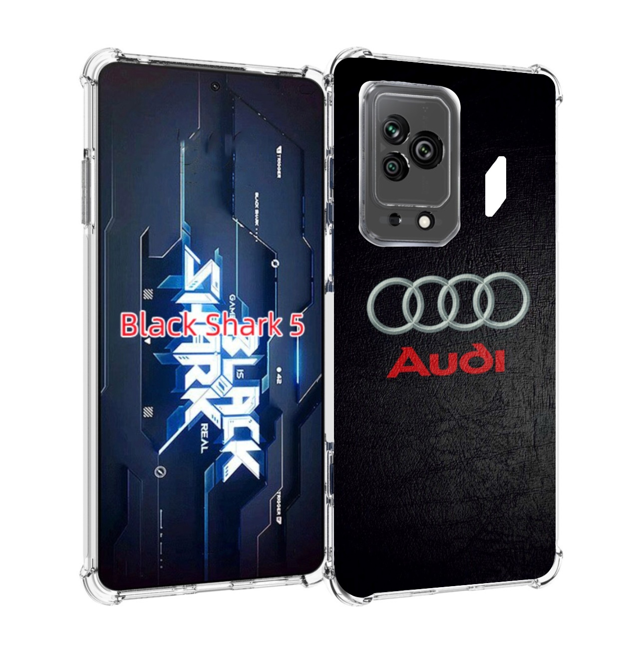 

Чехол MyPads Audi 6 мужской для Xiaomi Black Shark 5, Прозрачный, Tocco