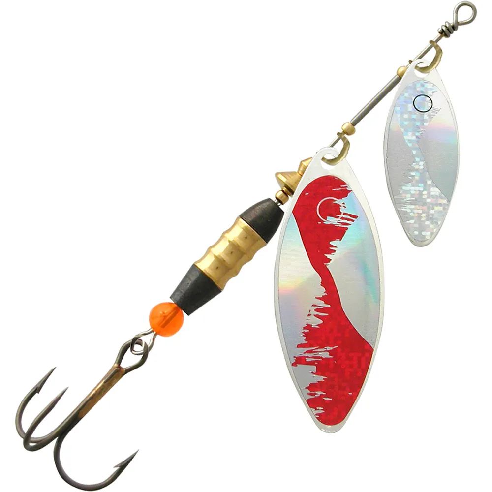 

Блесна для рыбалки AQUA DOUBLE LONG 16,0g, леп. № 1+№ 3, DUL-02 (серебро, красн.), 1 шт., Серебристый;красный, Double Long