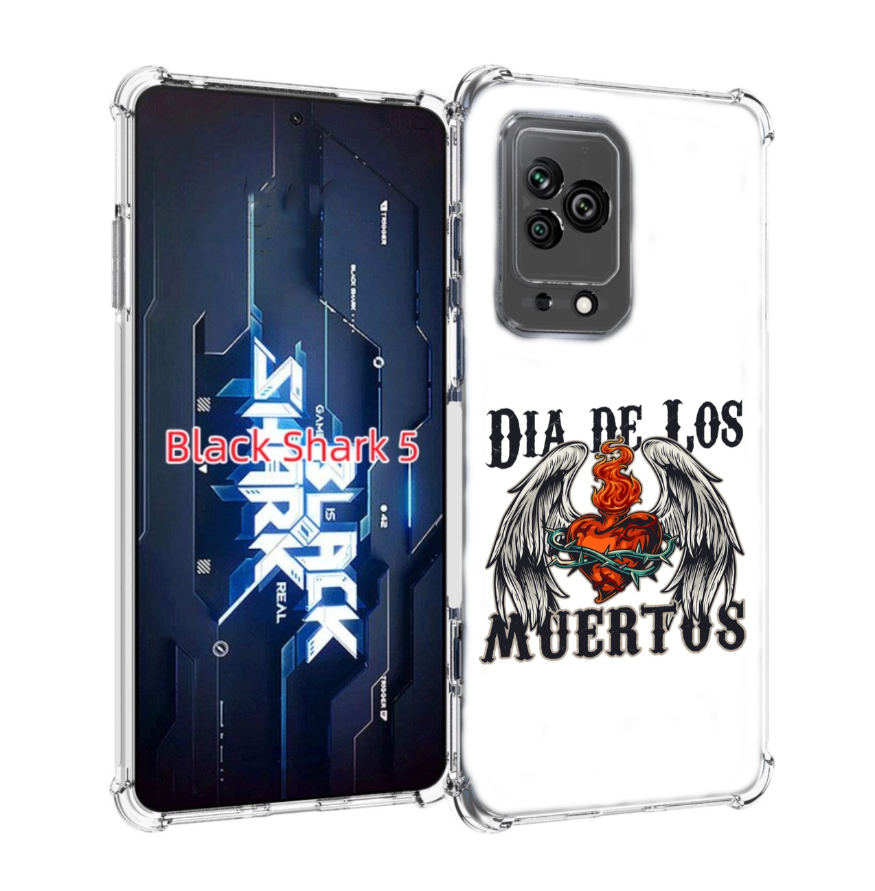 

Чехол MyPads burning-heart для Xiaomi Black Shark 5, Прозрачный, Tocco