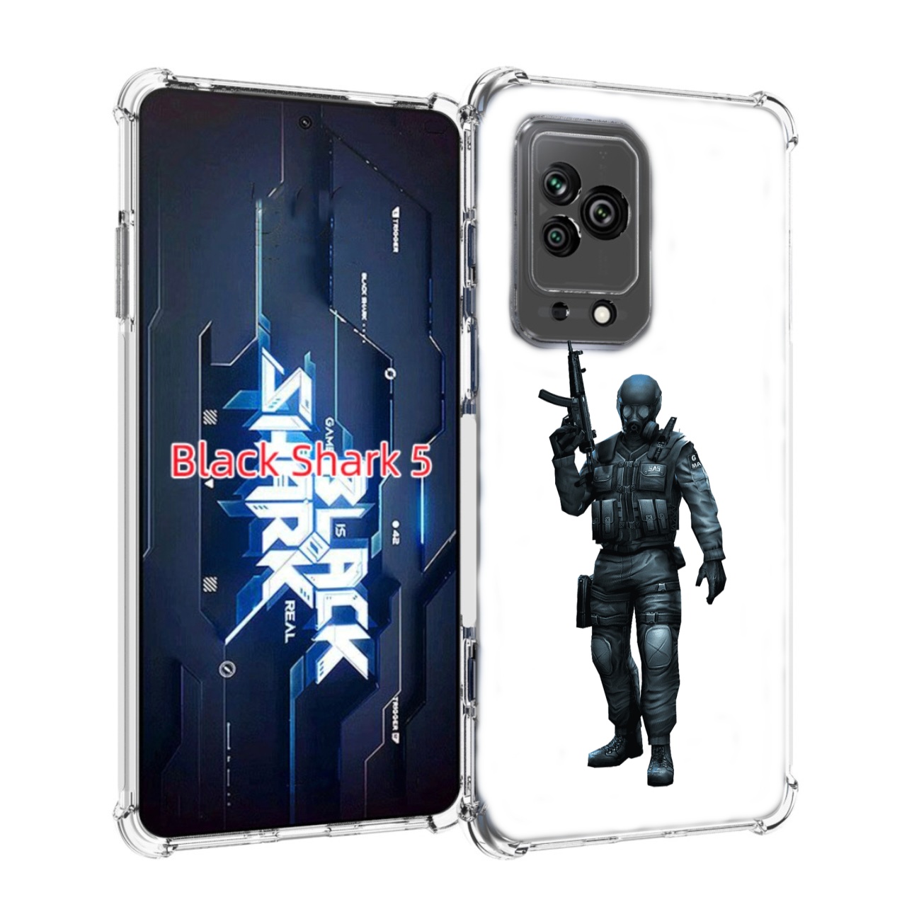 

Чехол MyPads crossfire для Xiaomi Black Shark 5, Прозрачный, Tocco