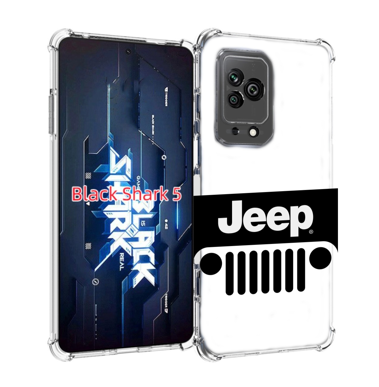 

Чехол MyPads Jeep 3 мужской для Xiaomi Black Shark 5, Прозрачный, Tocco