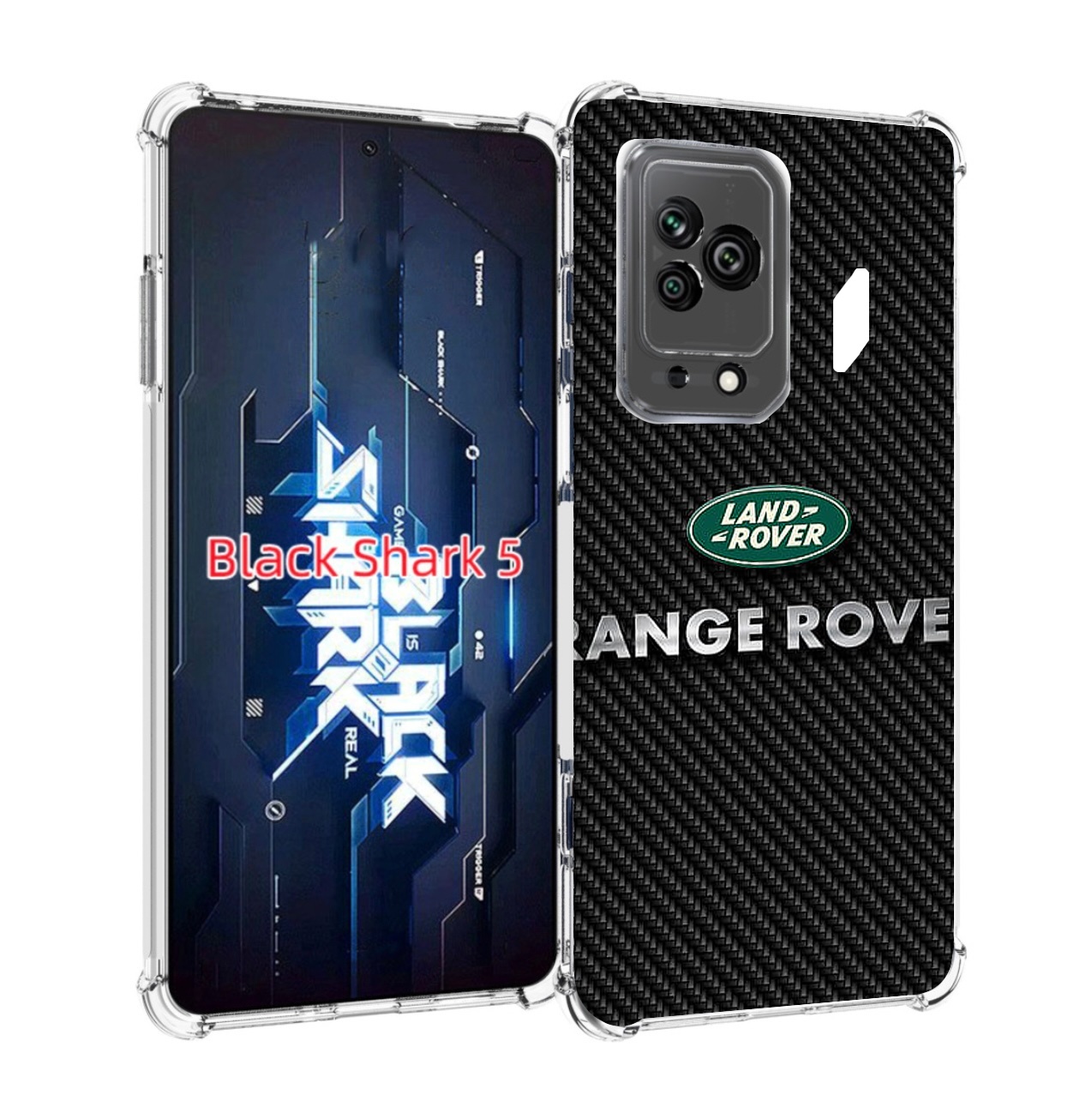 

Чехол MyPads land rover ленд ровер 2 для Xiaomi Black Shark 5, Прозрачный, Tocco