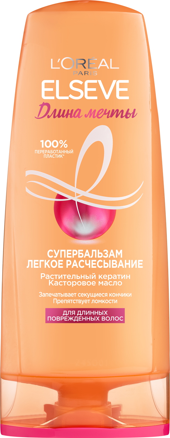 

Бальзам для волос L'Oreal Paris Elseve Длина Мечты для поврежденных волос, 400 мл