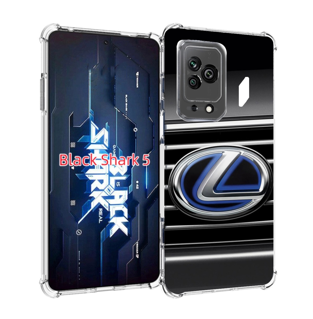 

Чехол MyPads lexus-лексус-2 для Xiaomi Black Shark 5, Прозрачный, Tocco