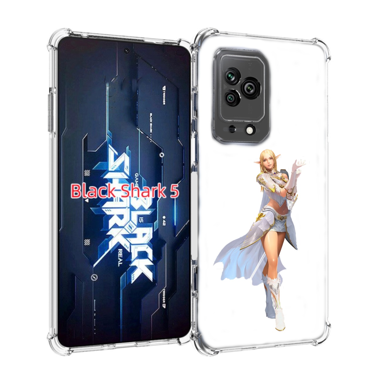 

Чехол MyPads lineage для Xiaomi Black Shark 5, Прозрачный, Tocco