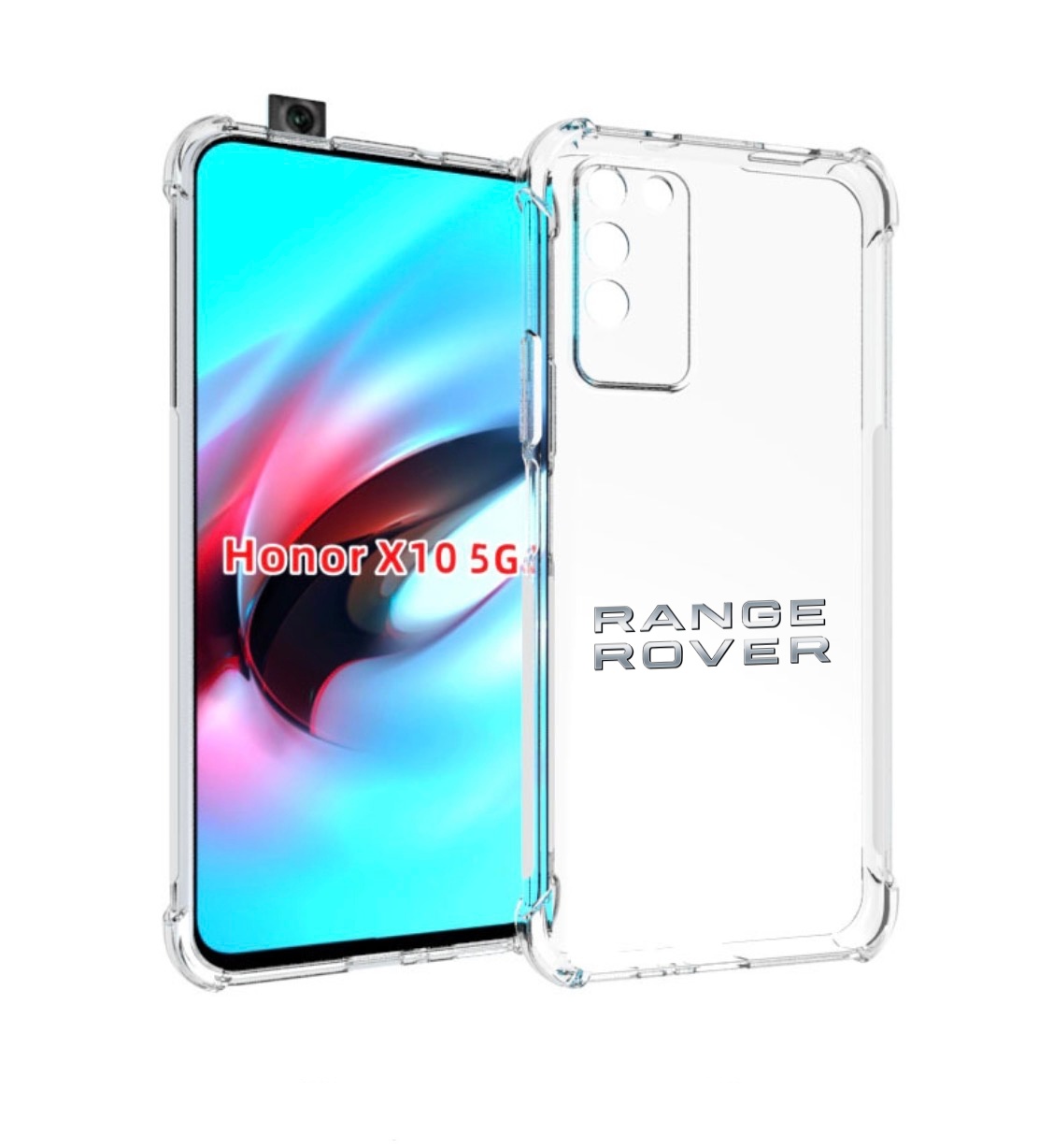 

Чехол MyPads range-rover-4 для Honor X10, Прозрачный, Tocco