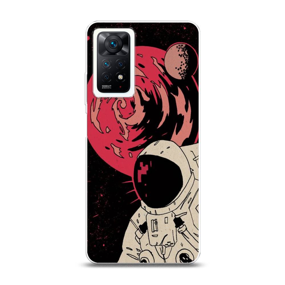 

Чехол на Xiaomi Poco X4 GT/Redmi Note 11T Pro/11T Pro Plus "Поп Арт эффекты", Черный;красный, 312150-2