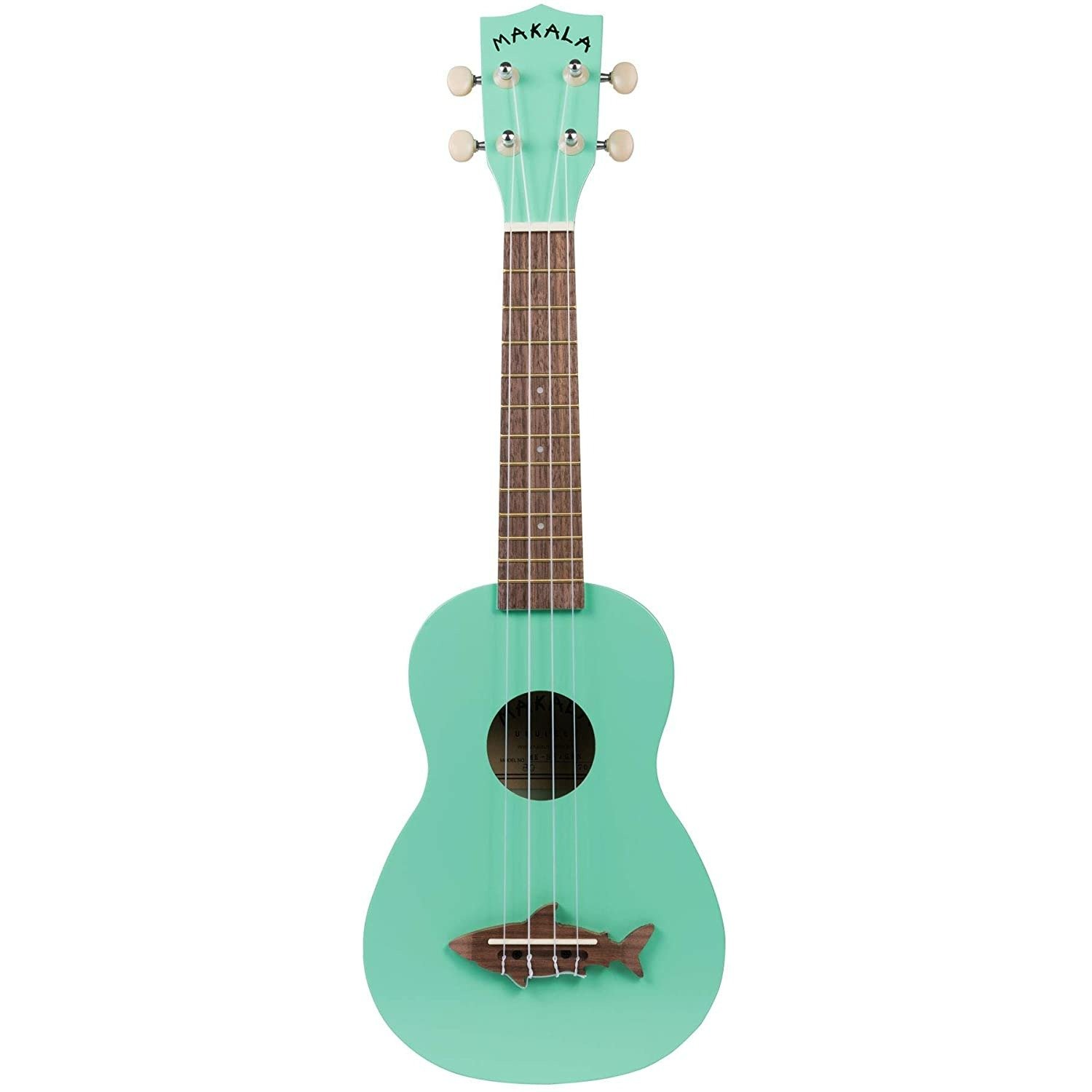 фото Укулеле сопрано kala mk-ss/gry makala shark soprano ukulele surf green, kala (кала)