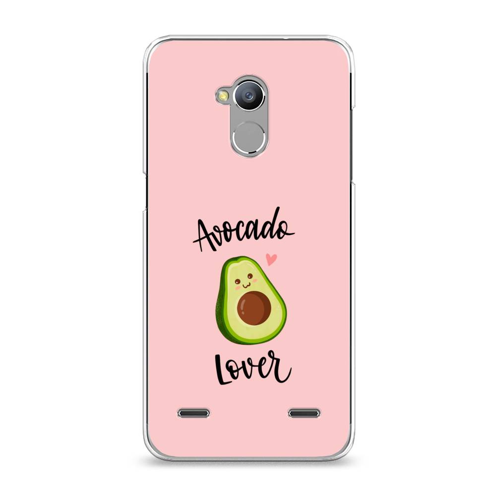 

Чехол на ZTE Blade V7 Lite "Avocado lover", Розовый;зеленый, 130450-6