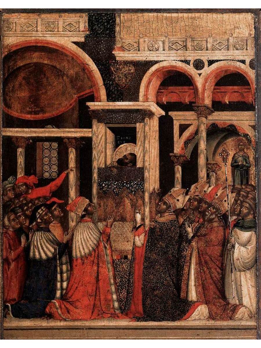 

Постер DRABS A3 Паоло Венециано Rediscovery of the Relics of St Mark