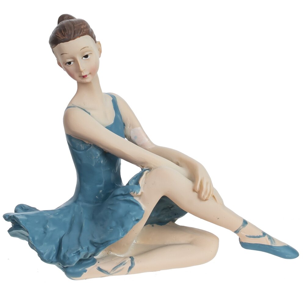 

Фигурка декоративная пластик ALAT Home Балерина 13х8х10,5см 786268, Синий, балерина