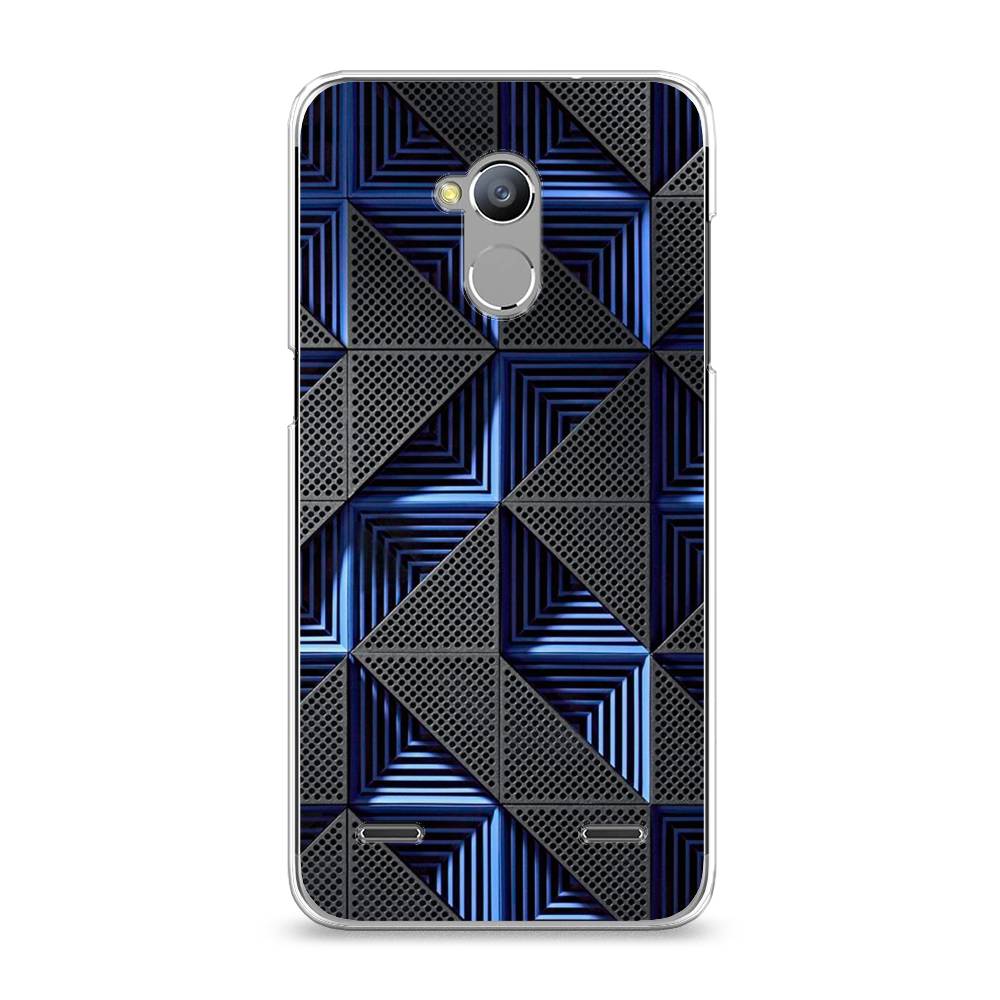 

Чехол на ZTE Blade V7 Lite "IBM", Серый;синий, 130450-3