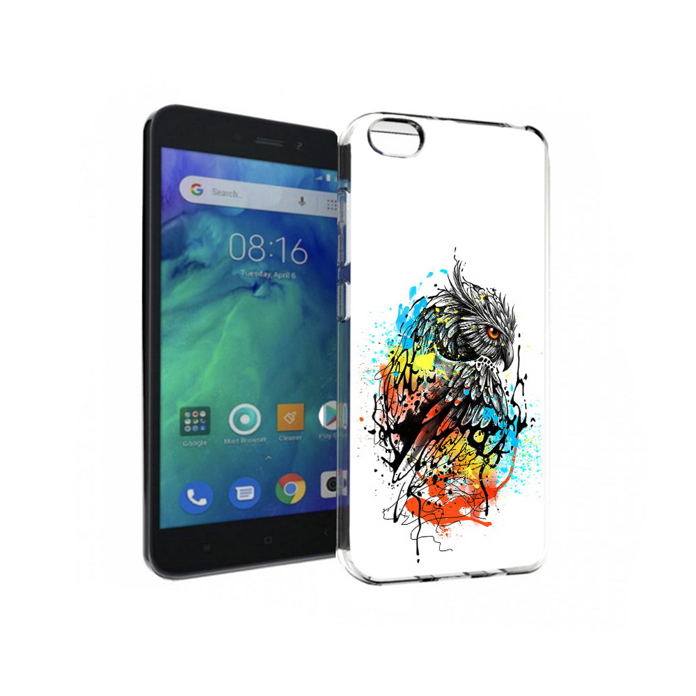 Чехол MyPads Tocco для Xiaomi Redmi Go Творческая сова