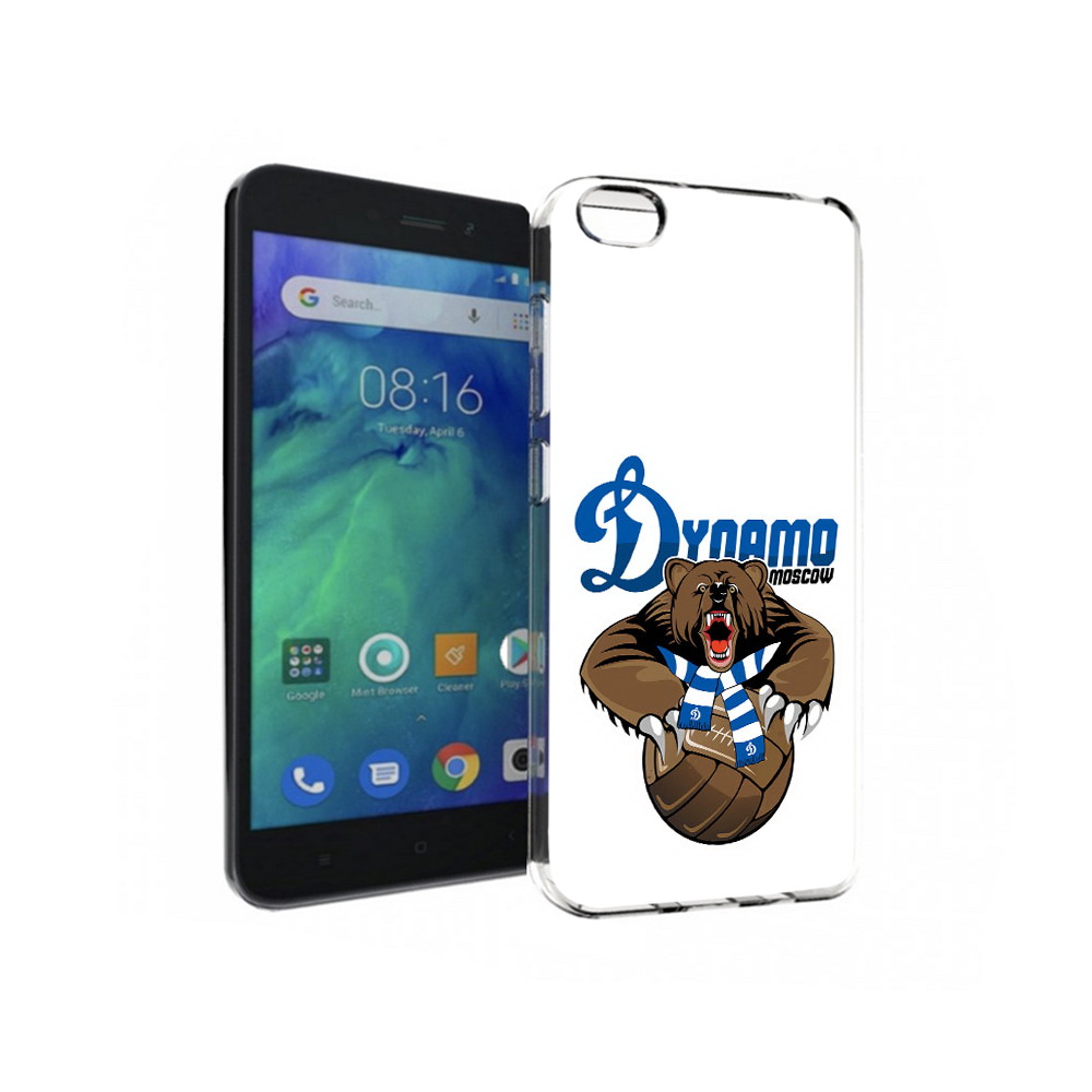 

Чехол MyPads Tocco для Xiaomi Redmi Go ФК Динамо медведь, Прозрачный, Tocco