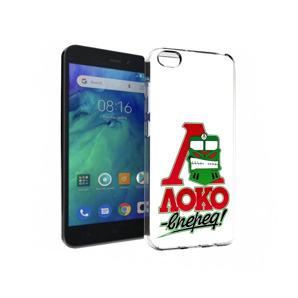 

Чехол MyPads Tocco для Xiaomi Redmi Go ФК локо вперед, Прозрачный, Tocco