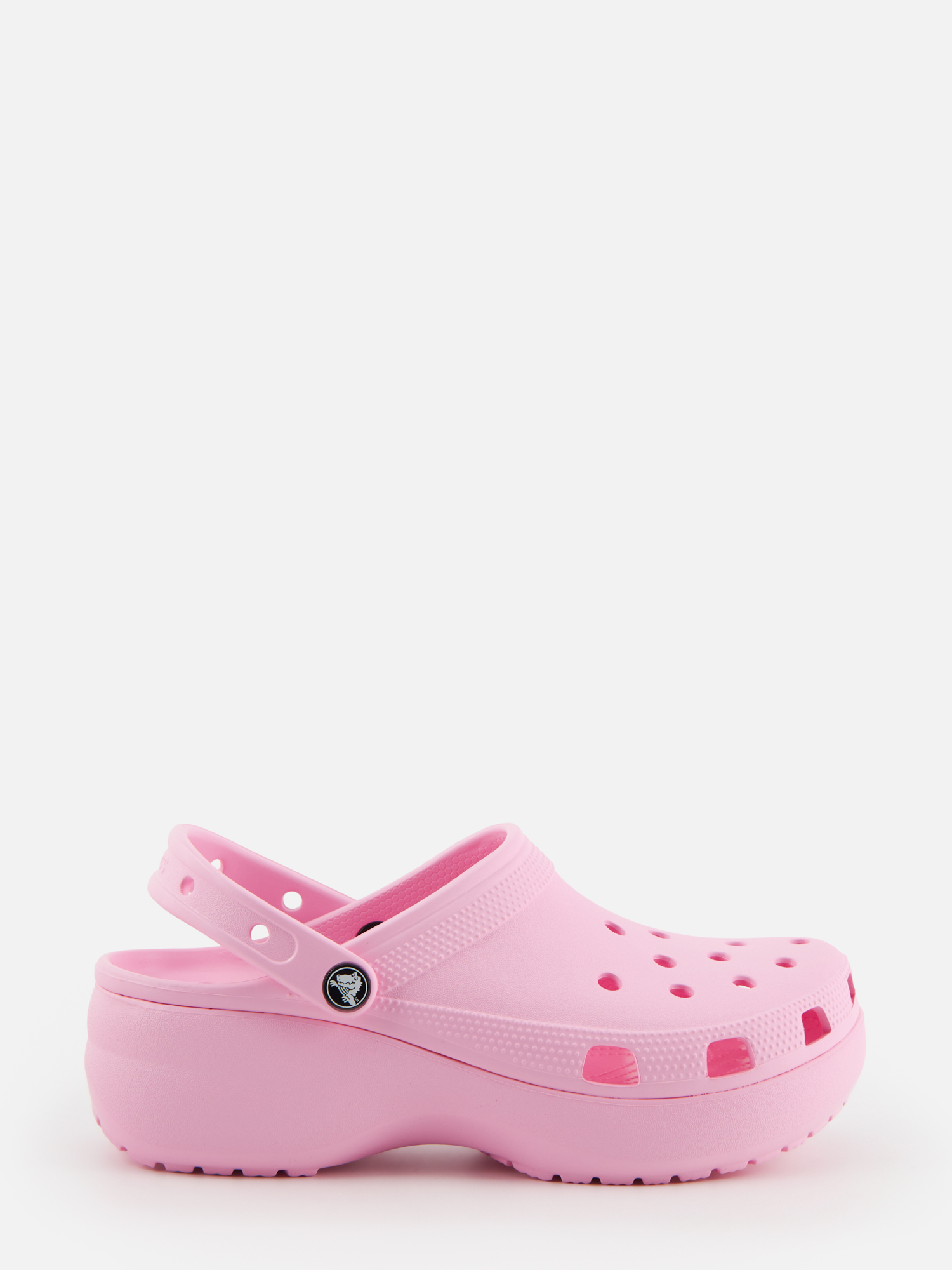 Сабо женские Crocs Classic Platform Clog 206750 розовые 37 EU Китай розовый