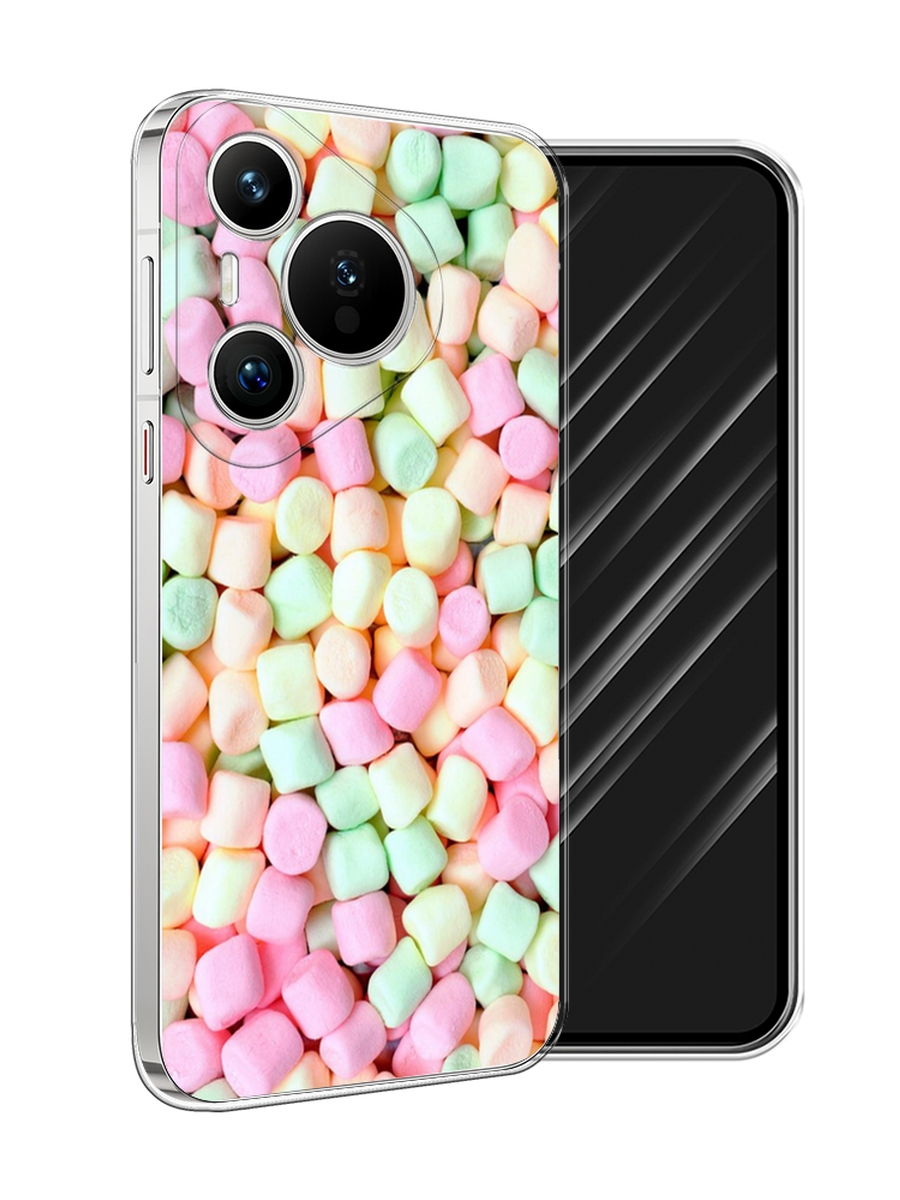 

Чехол Awog на Huawei Pura 70 "Marshmallows", Зеленый;желтый;розовый, 6124050-1