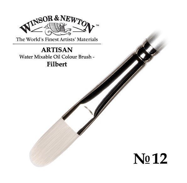 

Кисть для масла Winsor&Newton Artisan овальная №12