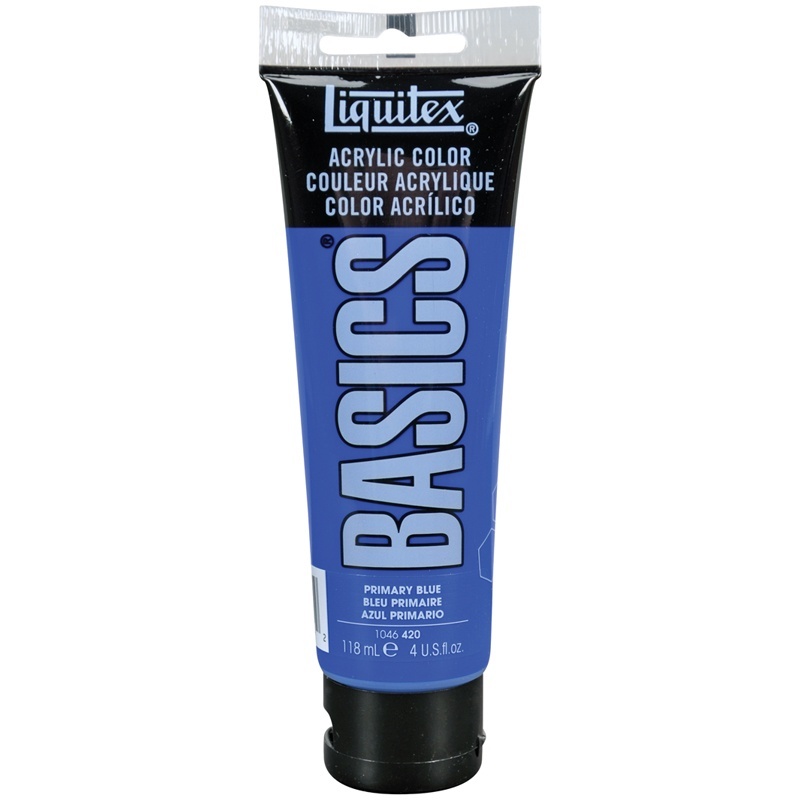 

Liquitex Basics 118 мл туба 420 синий основной, "Basics", 118 мл, туба, 420 синий основной