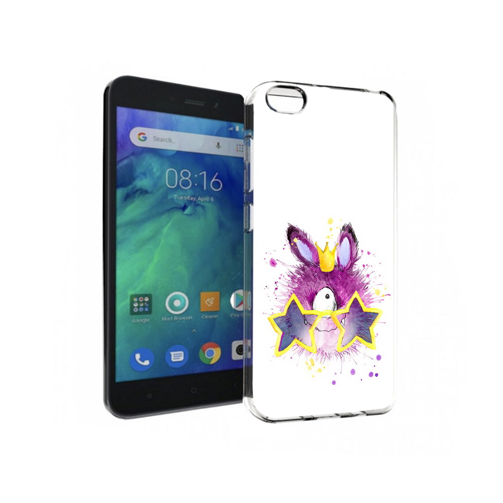

Чехол MyPads Tocco для Xiaomi Redmi Go Шуршуля, Прозрачный, Tocco