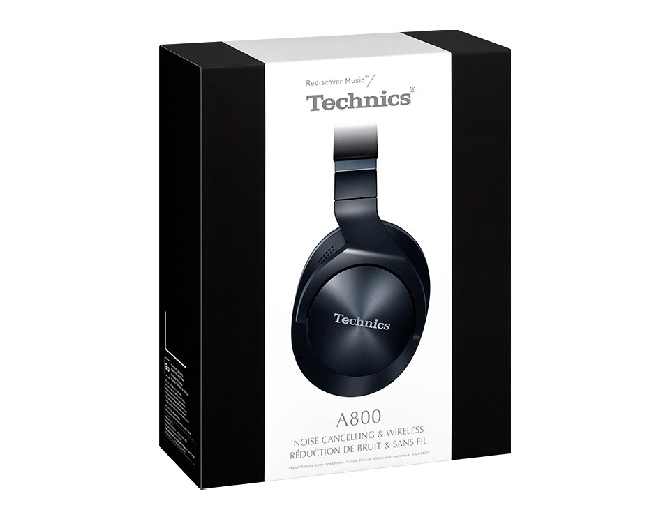 фото Беспроводные наушники technics black (eah-a800)