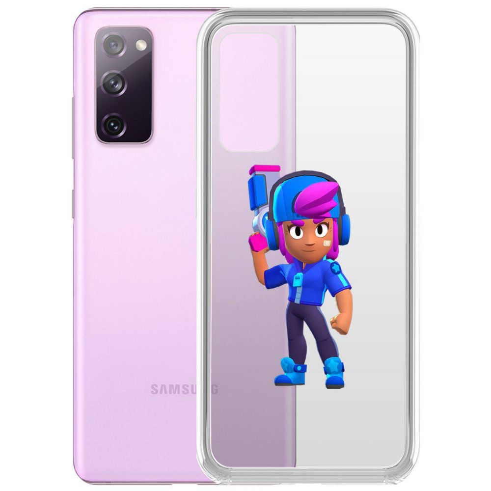 

Чехол-накладка Brawl Stars-Звёздная Шелли для Samsung Galaxy S20 FE