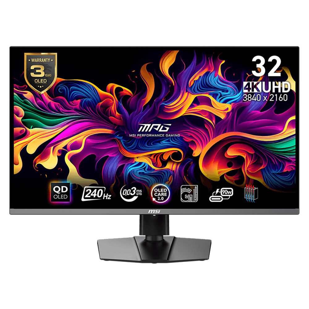 31.5" Монитор MSI MPG 321URX 240Hz 3840x2160 OLED черный