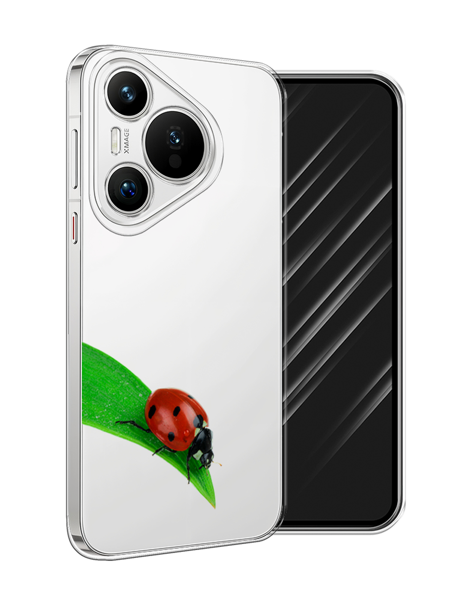 

Чехол Awog на Huawei Pura 70 "На счастье", Белый;красный;зеленый, 6124050-1