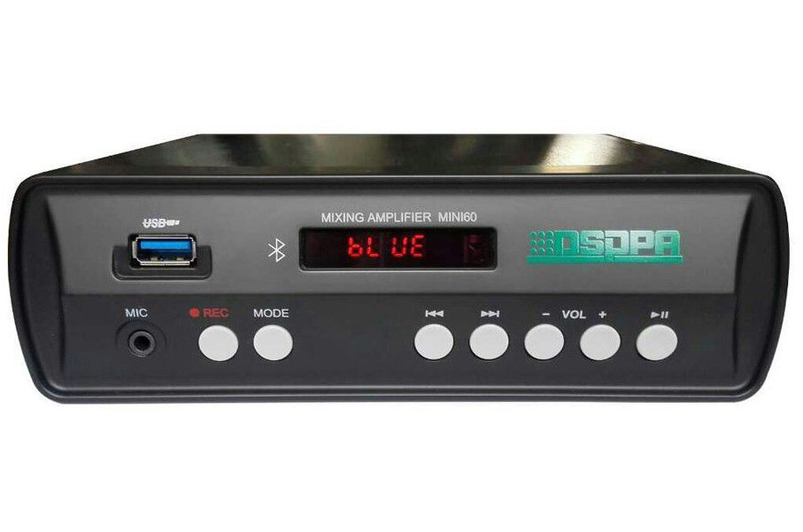 

DSPPA Mini-60 Компактный комбинированный стерео микшер-усилитель