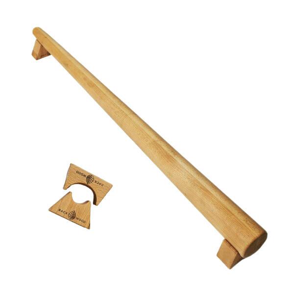 фото Гимнастическая палка деревянная backwood бита 100 см