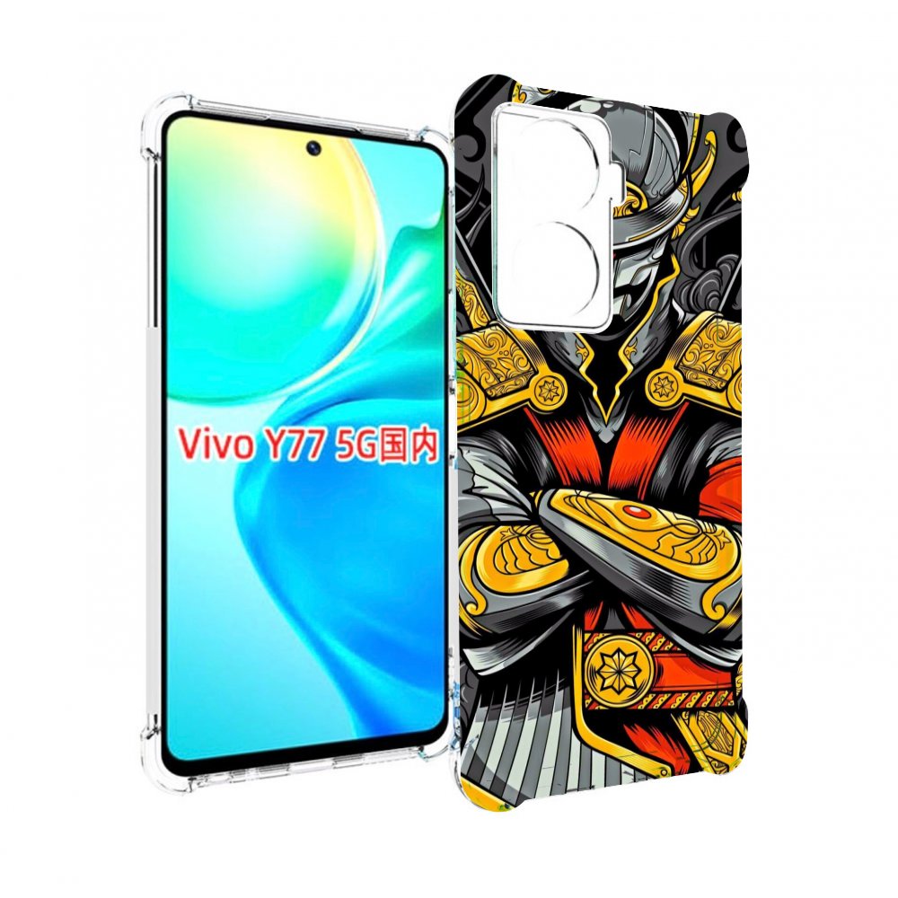 

Чехол MyPads самурай для Vivo Y77 5G, Прозрачный, Tocco