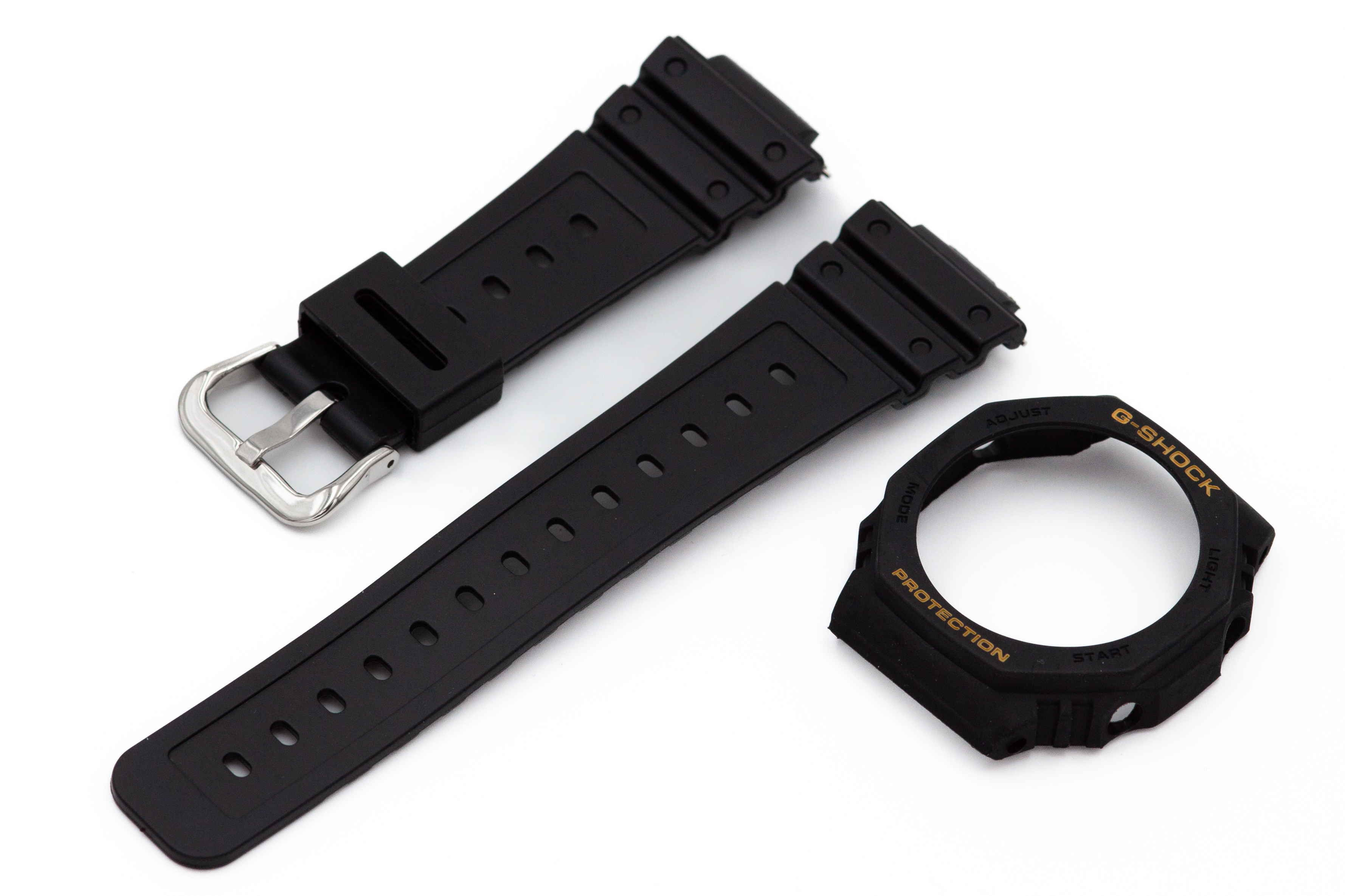 

Ремешок с корпусом унисекс Watch Band GA-2100 черный, GA-2100